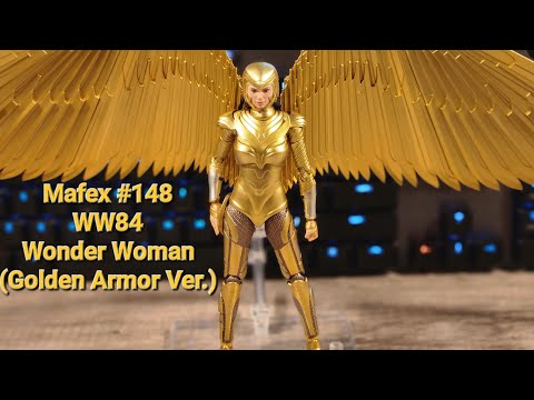 Mafex No. 148 WW84 Wonder Woman (Golden Armor Ver.) Review - YouTube