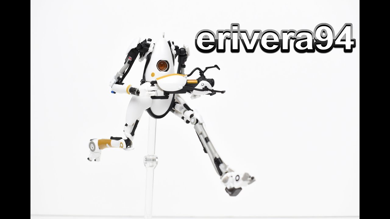 Figma Max Factory Portal 2 P BODY Action Figure Toy Review - YouTube