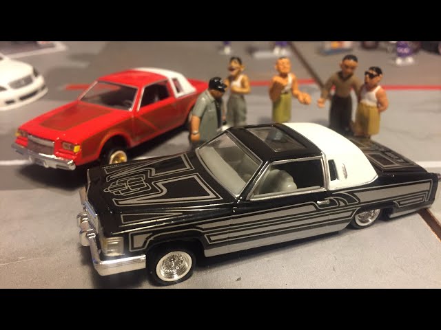 1/64 ローライダースペシャル！キャデラック、ビューイック開封 - YouTube