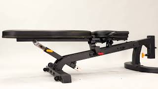 パワーテック トレーニング ギア ユーティリティベンチ 黒 WB-UB20