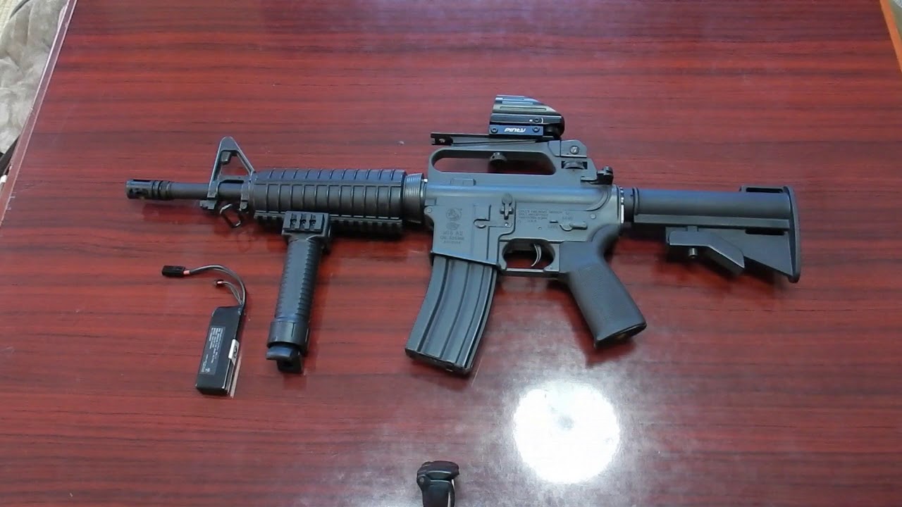 東京マルイスタンダード電動ガン M733コマンドをカスタムして撃って