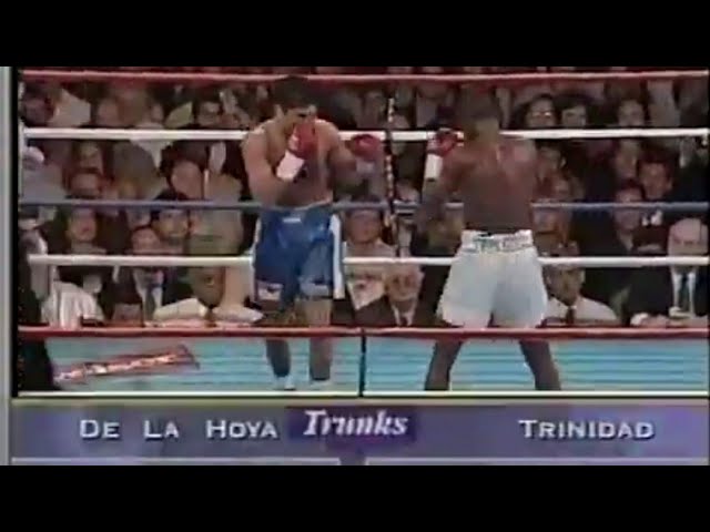 デラホーヤ vs トリニダード 1/2 - YouTube