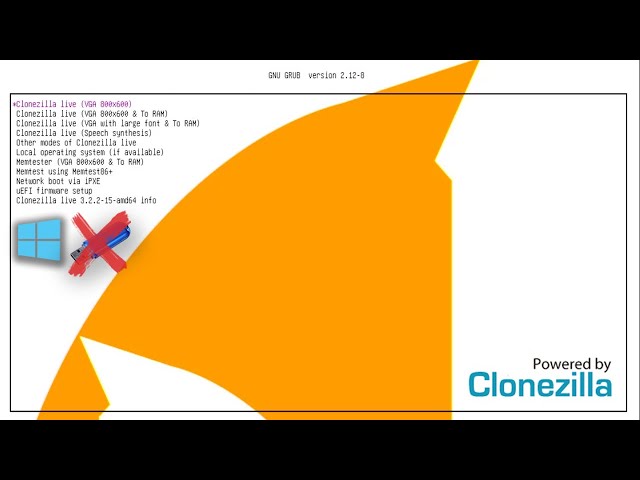 How To Backup and Restore Your Computer Using Clonezilla – No USB