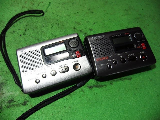 SONY 1995年 カセットレコーダー TCS-90,TCM-80 - YouTube