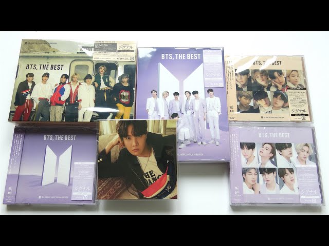 ASMR] Unboxing BTS Japanese Album THE BEST [Type B, C, 7-net