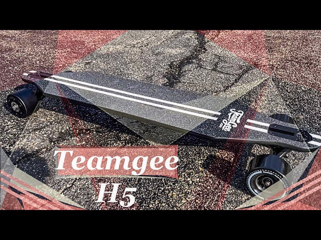 TEAMGEE H5 ELECTRIC SKATEBOARD REVIEW - YouTube
