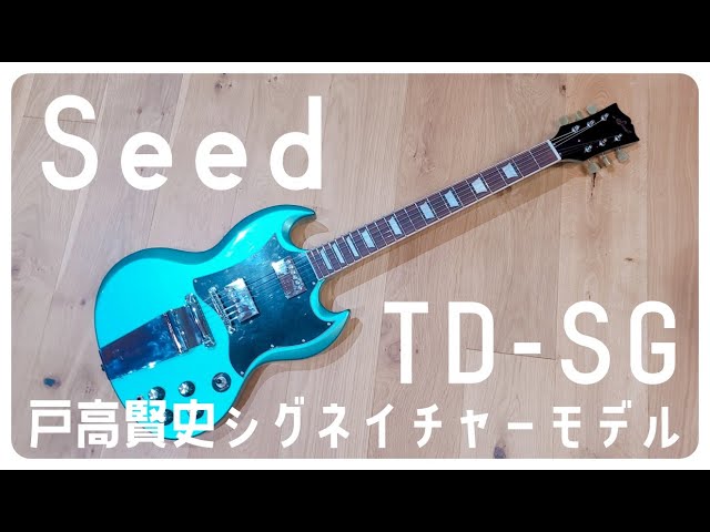 Seed TD-SG 戸高賢史 シグネチャーモデル レビュー - YouTube