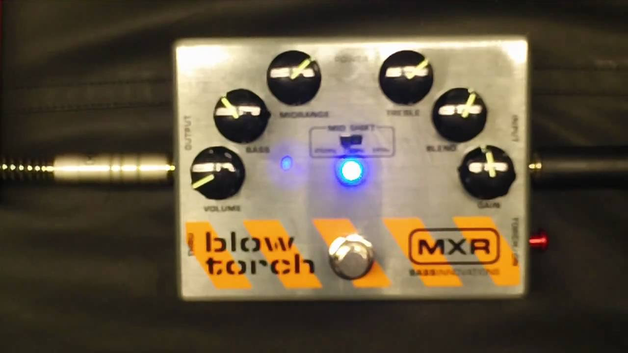 図太いサウンド‼︎】MXR blow torch をベースで試奏＆レビュー！BASS
