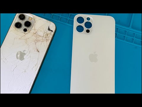 iPhone 12 Pro back panel glass crack replacement repair: Does it