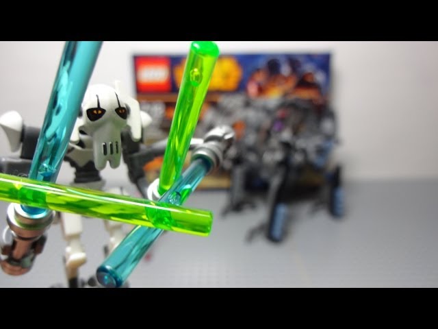 LEGO STARWARS 75040 グリーヴァス将軍のホイール・バイク - YouTube