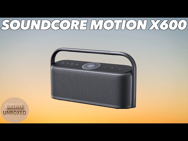 Soundcore Motion X600 - Review & Audio Samples - YouTube