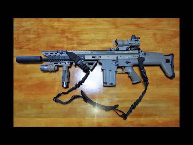 東京マルイ次世代電動ガン SCAR-Hカスタムで20m先の的を撃ってみた