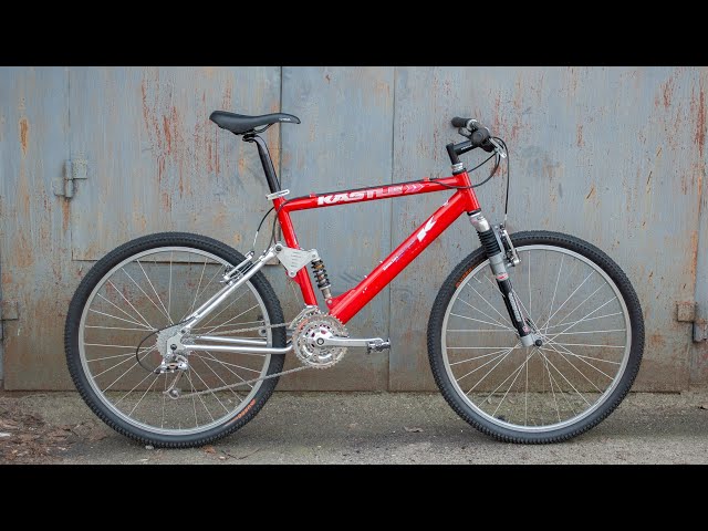 Vintage Downhill Bike Restoration - 1996 Kastle Degree FS 11.0