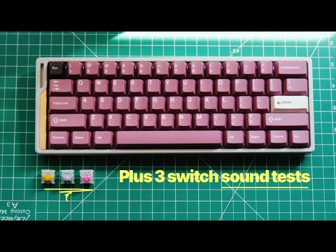 Wooting Alumaze60 Build Guide - YouTube