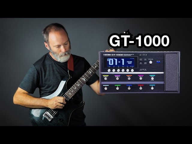 BOSS GT-1000 Ambient Guitar Meditation with Drone - YouTube