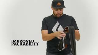 グライドライトミックス スプリットスキン(140mm): ブラック