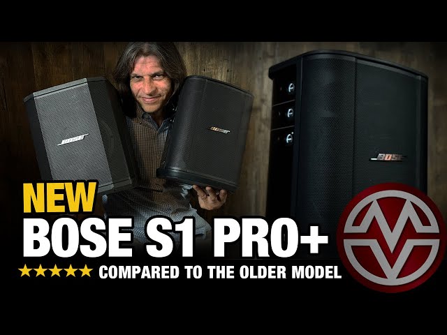 New Bose S1 Pro+ (Compared to Older S1 Pro) - YouTube