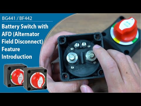 バッテリーメインスイッチ (オン-オフ) | マリントグルスイッチパネル