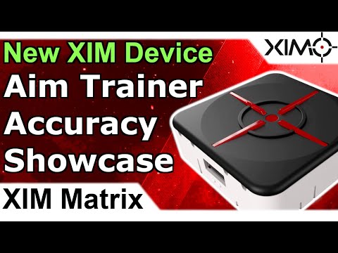 XIM Matrix - Accuracy Demonstration Aim Trainer With Mouse And