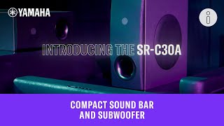 SR-C30A Compact Sound Bar & Wireless Subwoofer - Yamaha USA