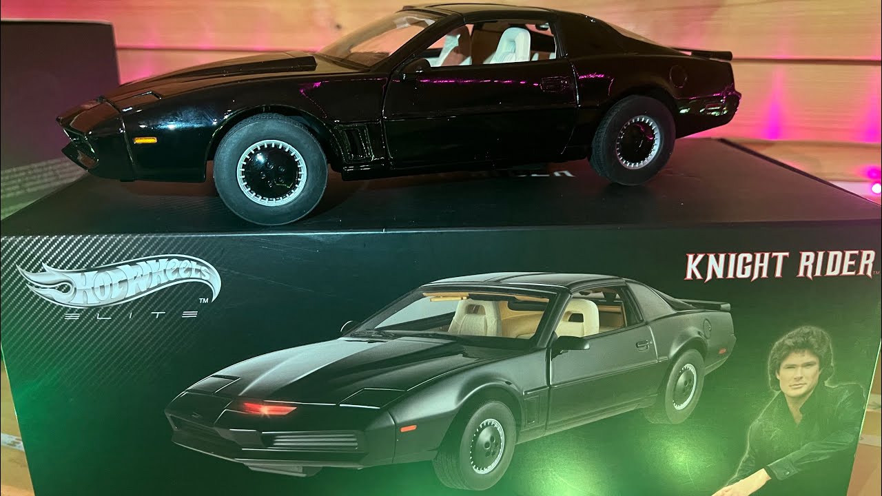 Knight Rider KITT 1/18 HOT WHEELS ELITE - YouTube