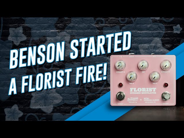 Non-Human Audio and Benson Florist: 2 Chorus Pedals in 1 give you