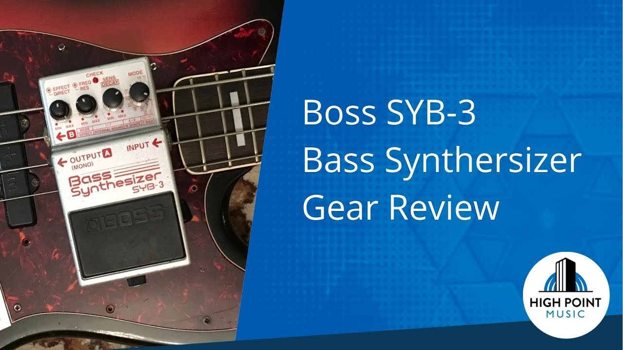 Boss:SYB-3 Bass Syntersizer (Gear Review) - YouTube
