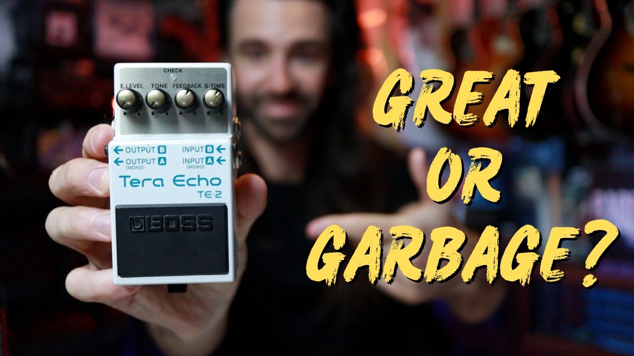 BOSS Tera Echo TE-2 | Great or Garbage? - YouTube