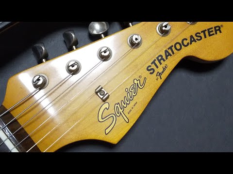 FENDER JAPAN時代のフジゲン製造期 JVシリアル Eシリアルについての