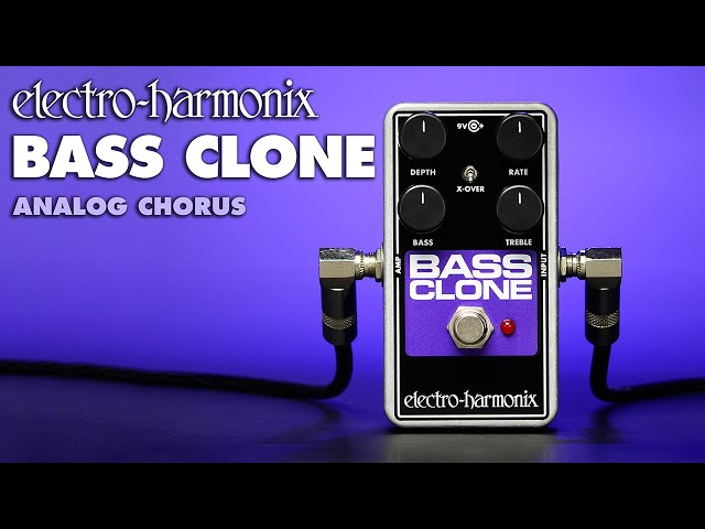 Electro-Harmonix Bass Clone Chorus Pedal - YouTube