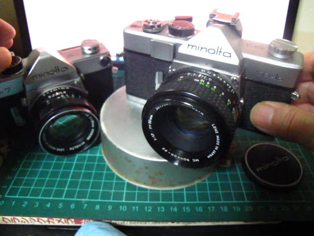 フィルムカメラ minolta-SR7 実写☆#10枚撮り白黒フォトグラファー