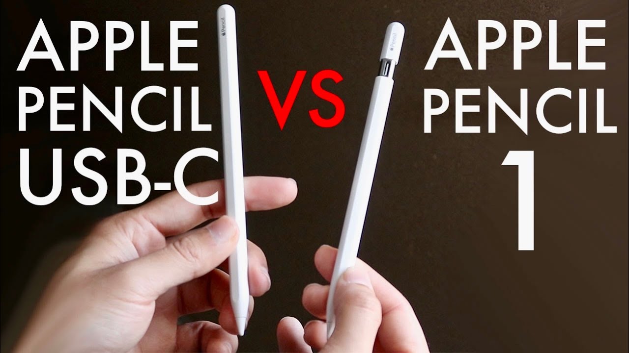 Apple Pencil (USB-C) Vs Apple Pencil 1! (Comparison) (Review