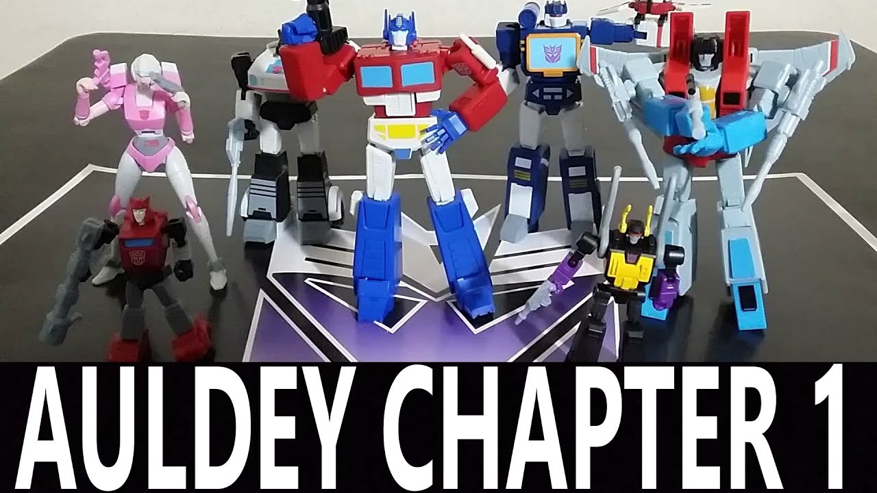 Auldey Transformers AAE Version Chapter 1 Set of 6 - YouTube