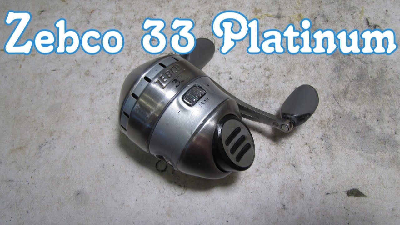 Zebco 33 Platinum: Removable Spool and Drag System - YouTube