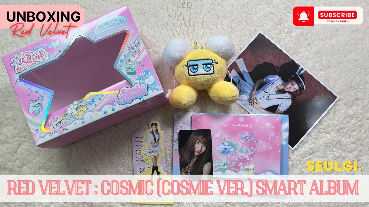 Unboxing : Red Velvet [Cosmic] (Cosmie Ver.)(SMART ALBUM) - SEULGI