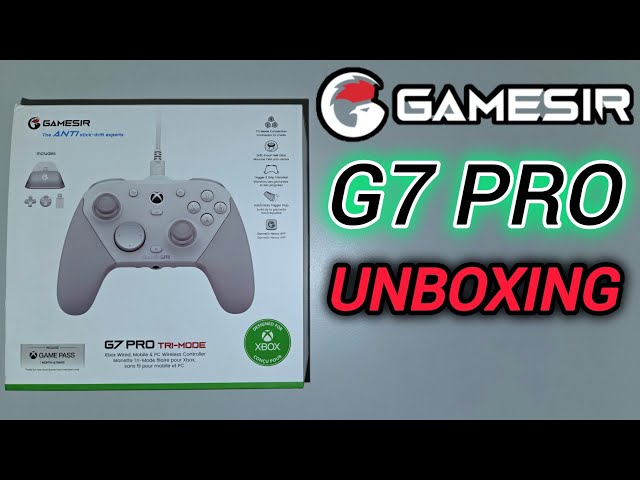 GameSir G7 PRO Tri-Mode Controller Unboxing (PC, MOBILE AND XBOX