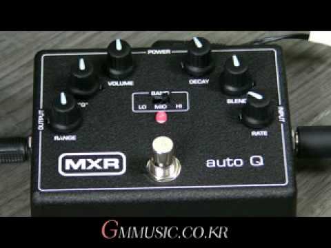 GMMUSIC - play Dunlop auto-wah MXR M-120 autoQ - YouTube