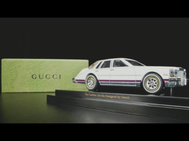 Gucci, Hot Wheels design rare, collectable Cadillac replica - YouTube