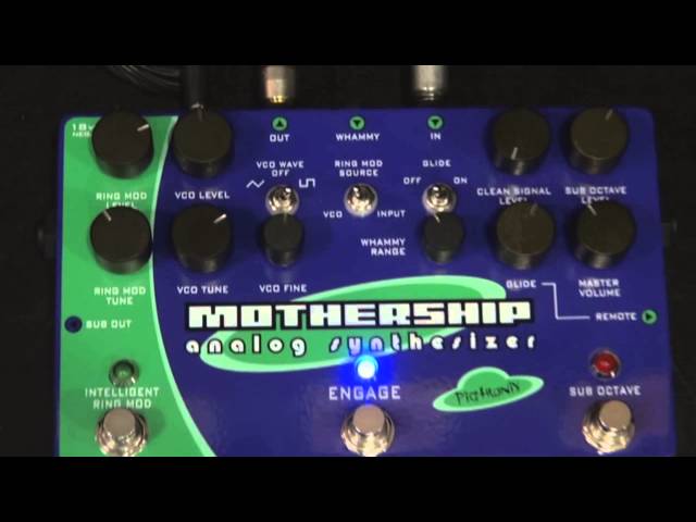 池部楽器店】独創的エフェクター特集・PiGtRONiX - YouTube