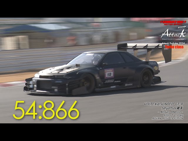 Shibatire presents Attack Tsukuba 2024 ：VOLTEX☆SUNOCO GT-R