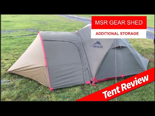 MSR Gear Shed Review - YouTube