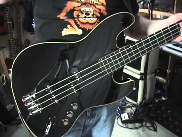 2011 Fender Aerodyne Jazz Bass Guitar Review By Scott Grove - YouTube