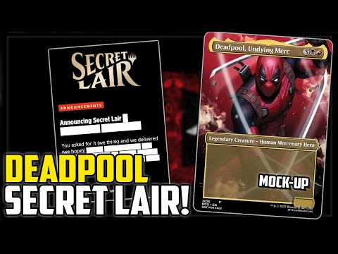 MASSIVE Deadpool Secret Lair REVEALED! - New Marvel Crossover