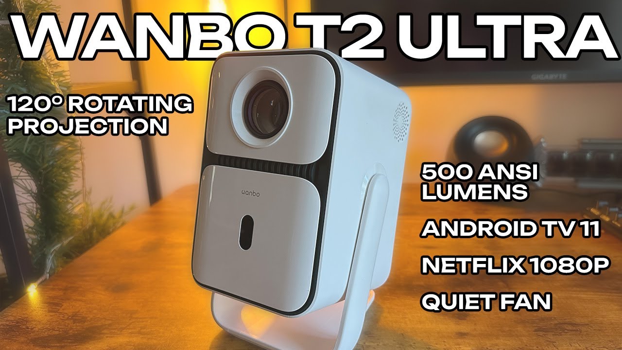 Wanbo T2 Ultra Review: This SMALL projector BLEW MY MIND! - YouTube