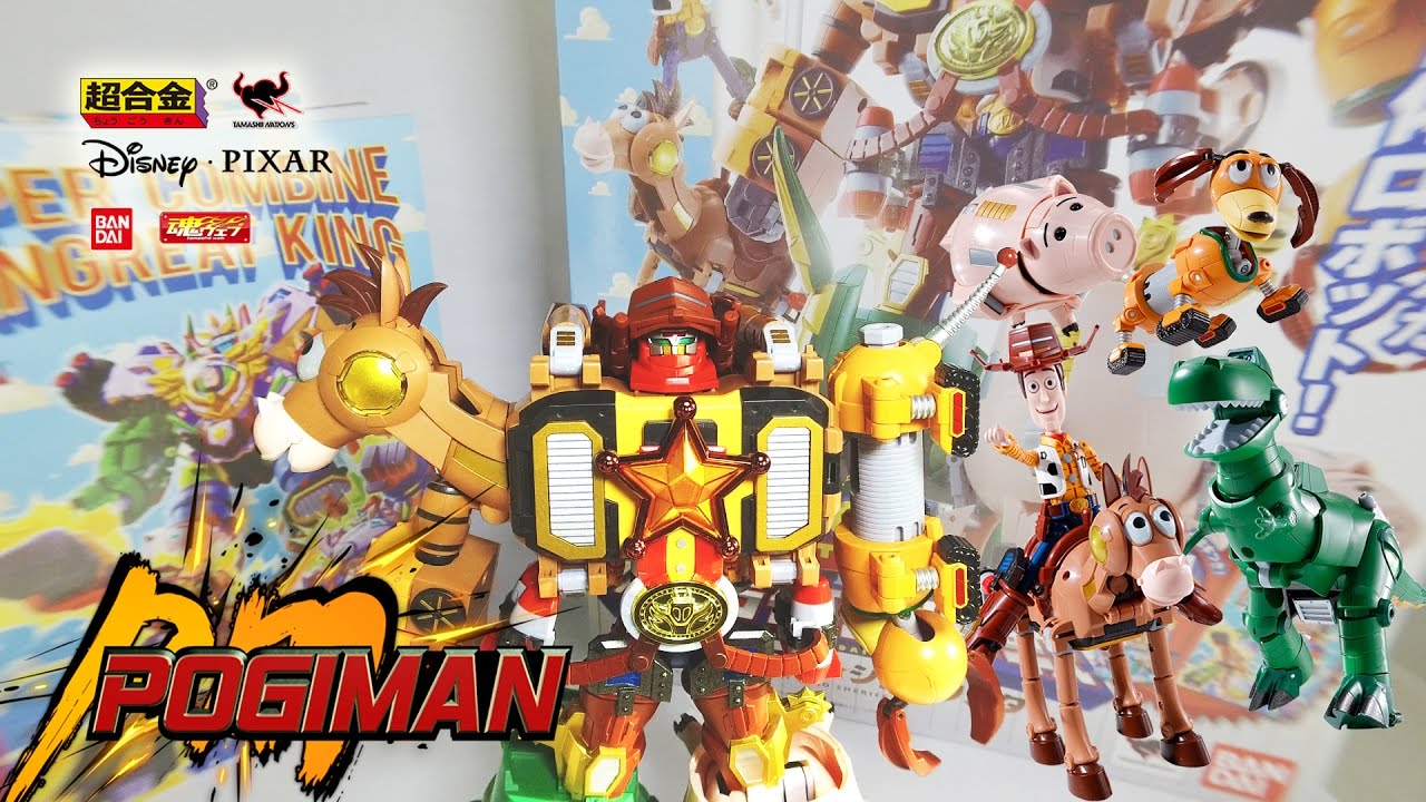 Toy Story Robot: Woody MEGAZORD? | 超合金 トイ・ストーリー 超合体