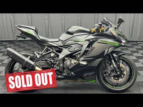 売約済み 2024年モデル Ninja ZX-4R SE 5,519km IKAZUCHIスリップオン