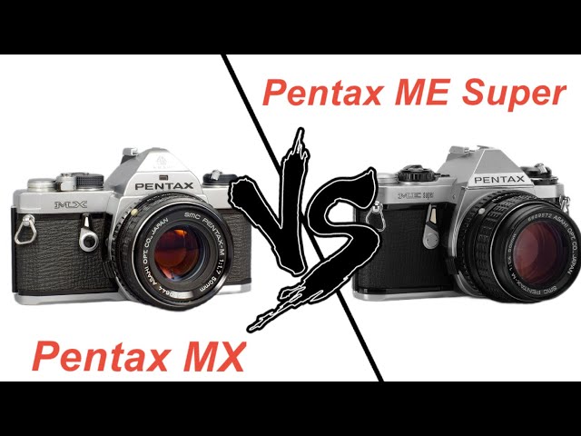 Pentax ME Super vs Pentax MX - YouTube