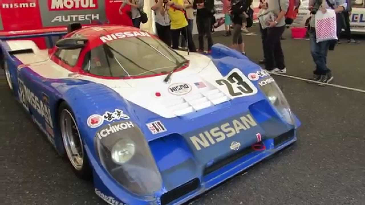 ニッサンR91CP #23 '92年デイトナ24時間レース総合優勝車両 - YouTube