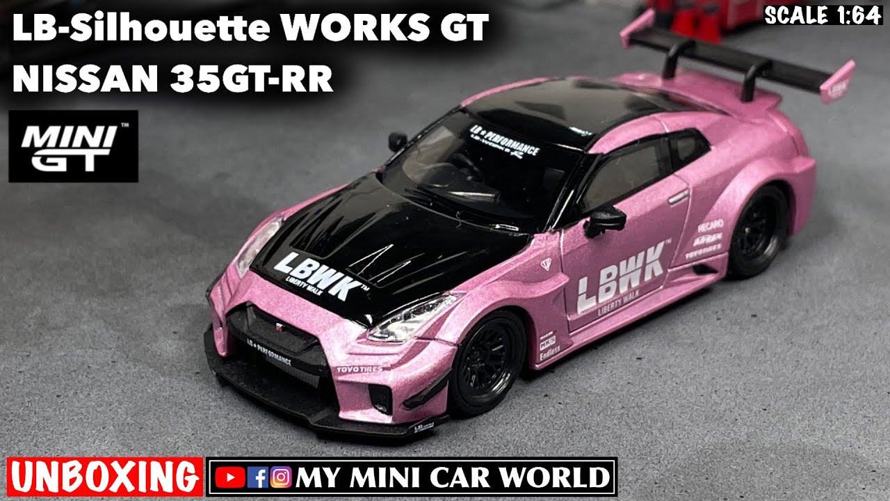 MY MINI CAR WORLD』UNBOXING MINI GT 1/64 LB-Silhouette WORKS GT