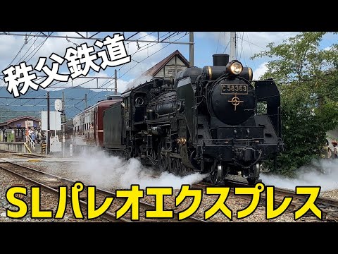 🟦秩父鉄道 C58 363 + 12系客車 SLパレオエクスプレス Chichibu
